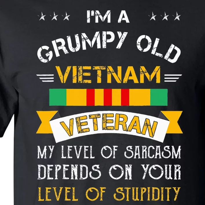 Im A Grumpy Old Vietnam Veteran Tall T-Shirt