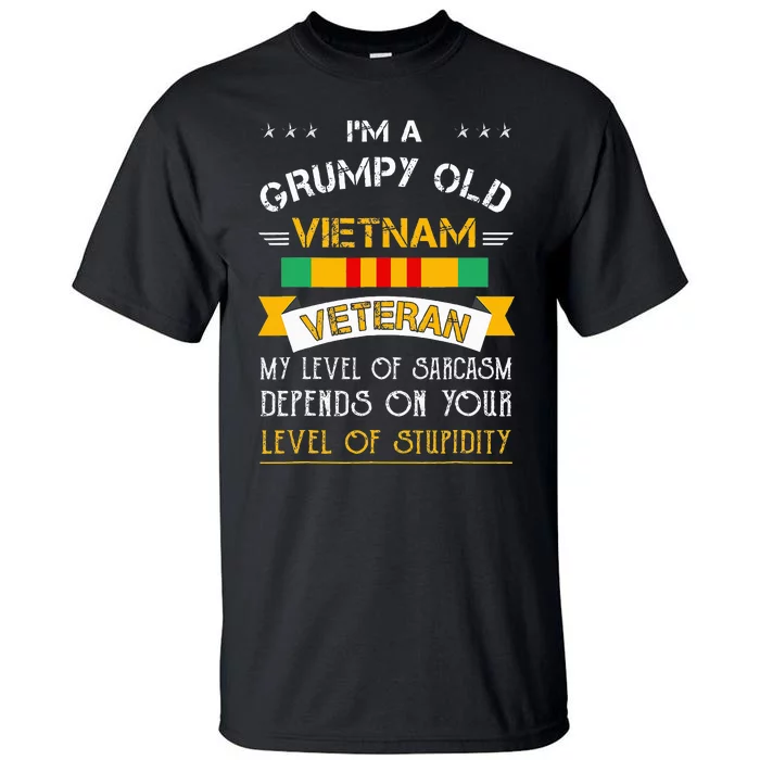 Im A Grumpy Old Vietnam Veteran Tall T-Shirt