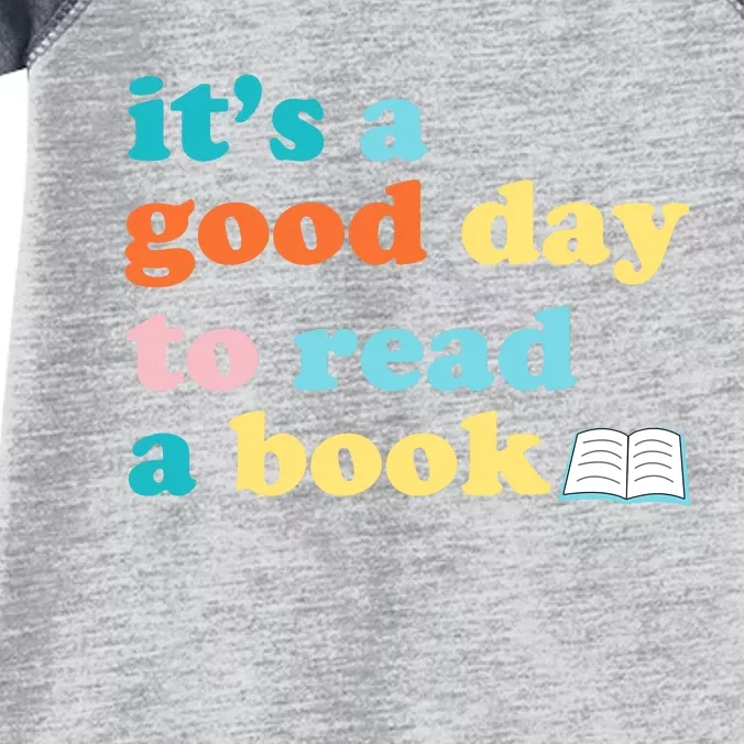 ItS A Good Day To Read A Book Infant Baby Jersey Bodysuit