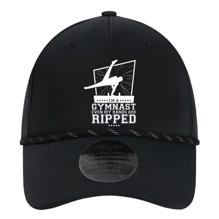 IM A Gymnast Even My Hands Are Ripped Gymnastic Great Gift Performance The Dyno Cap