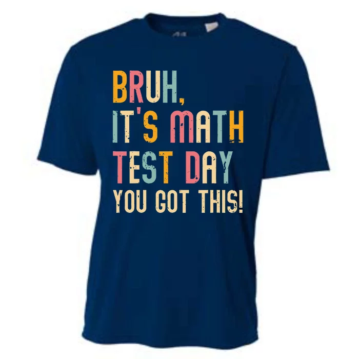 Its A Good Day To Do Math Test Day Funny Math Teachers Cooling Performance Crew T-Shirt