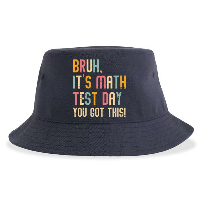 Its A Good Day To Do Math Test Day Funny Math Teachers Sustainable Bucket Hat