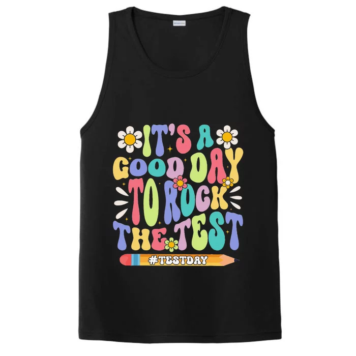 ItS A Good Day To Rock The Test Groovy Testing Motivation Performance Tank