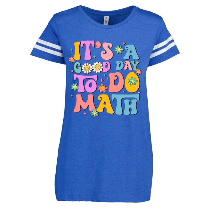 ItS A Good Day To Do Math Teachers Wo Funny Math Enza Ladies Jersey Football T-Shirt