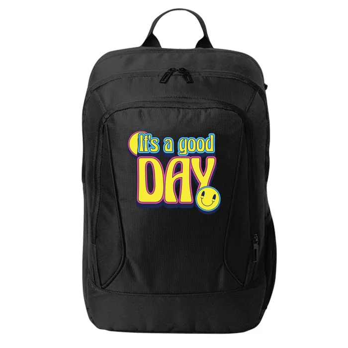 It's A Good Day Retro Positive Happy City Backpack