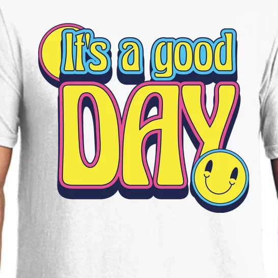 It's A Good Day Retro Positive Happy Pajama Set