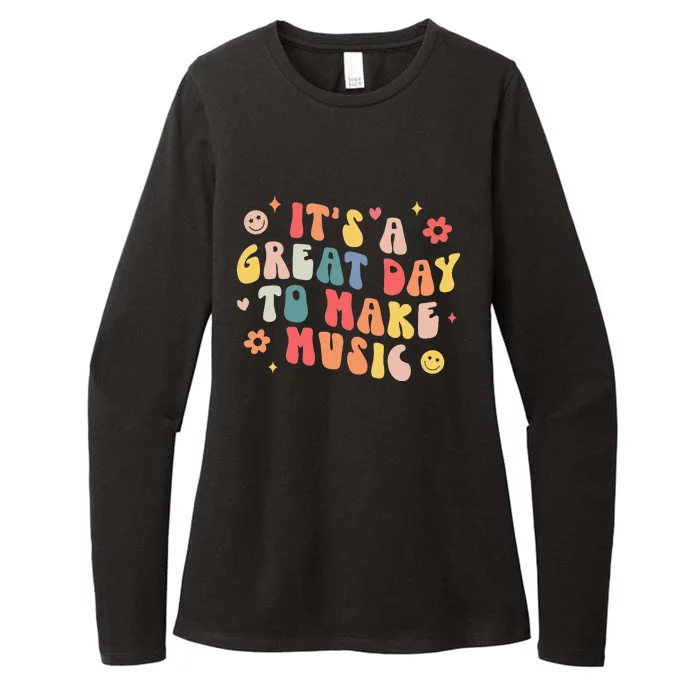 It's A Good Day To Make Music Musician Band Music Teacher Womens CVC Long Sleeve Shirt