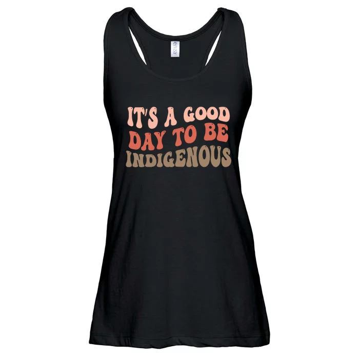 ItS A Goodday To Be Indigenous Ladies Essential Flowy Tank