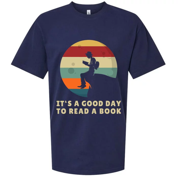 Its A Good Day To Read A Book Outfit For Funny Book Lover Sueded Cloud Jersey T-Shirt