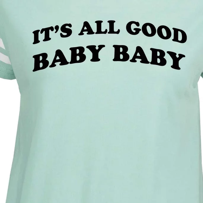 It's All Good Baby Baby Enza Ladies Jersey Football T-Shirt