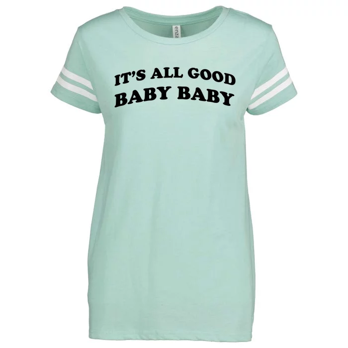 It's All Good Baby Baby Enza Ladies Jersey Football T-Shirt