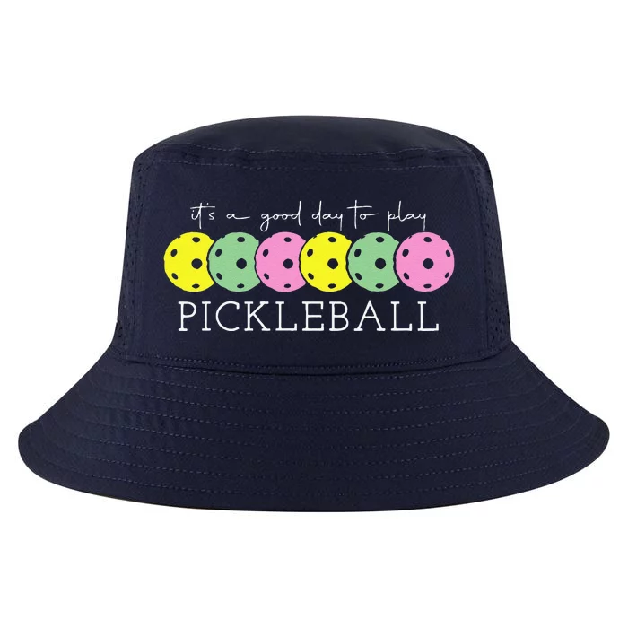 ItS A Good Days To Play Pickleball Dink Player Pickleball Cool Comfort Performance Bucket Hat