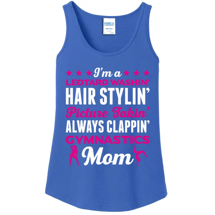 I´M A Gymnastic Mom Funny Gymnastic Aerobic Funny Gift Ladies Essential Tank