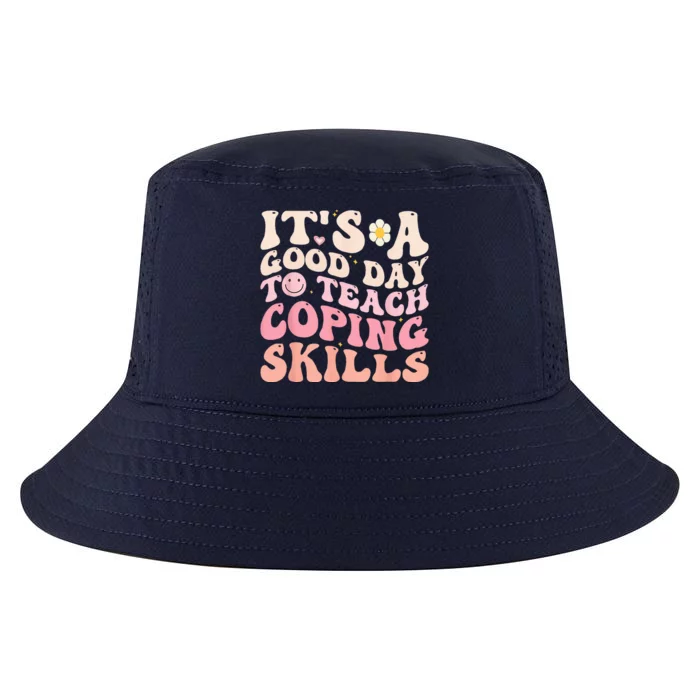 Its A Good Day To Teach Coping Skills School Counselor Cool Comfort Performance Bucket Hat