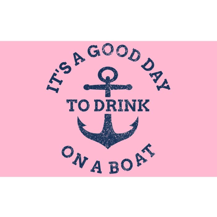 It's A Good Day To Drink On A Boat Lake Day Drinking Bumper Sticker