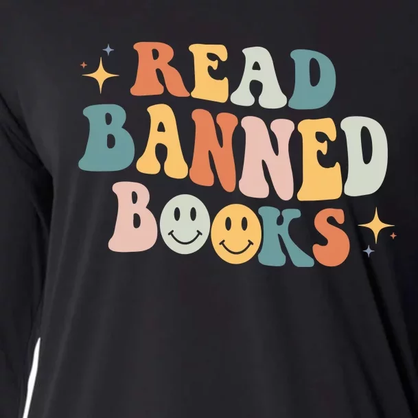 Its A Good Day To Read Banned Books Retro Literature Poet Cooling Performance Long Sleeve Crew