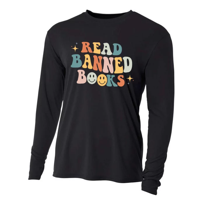 Its A Good Day To Read Banned Books Retro Literature Poet Cooling Performance Long Sleeve Crew