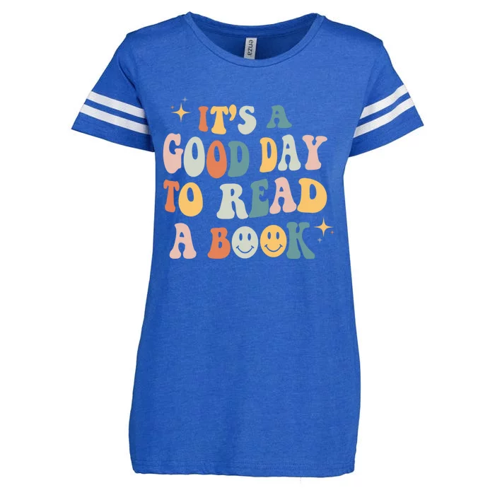 It’S A Good Day To Read A Book Lover Reader Writer Bookworm Meaningful Gift Enza Ladies Jersey Football T-Shirt