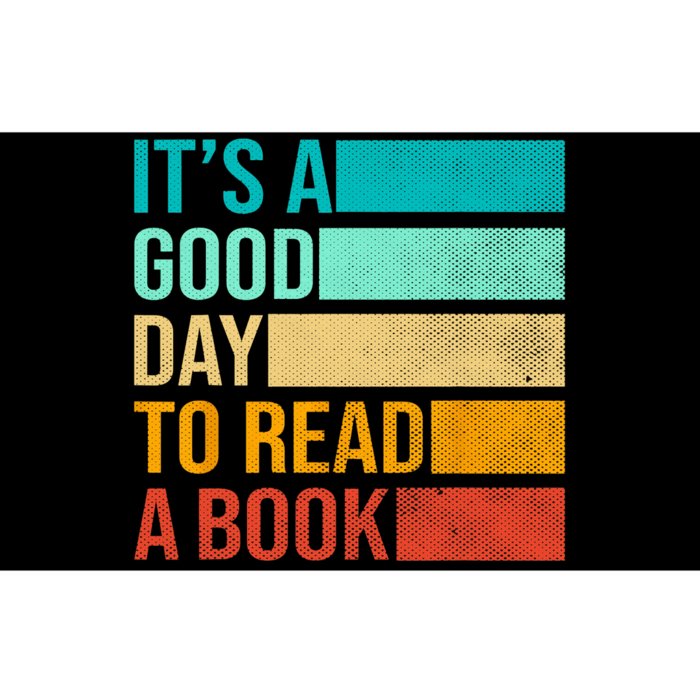 Its A Good Day To Read A Book Librarian Book Lover Vintage Bumper Sticker