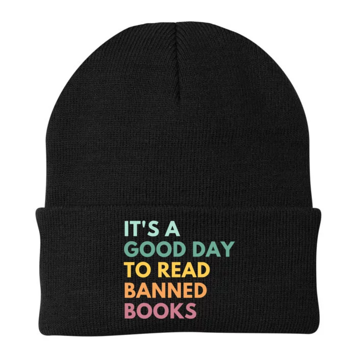 It's A Good Day To Read Banned Books, Banned Books Knit Cap Winter Beanie