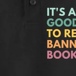 It's A Good Day To Read Banned Books, Banned Books Dry Zone Grid Performance Polo