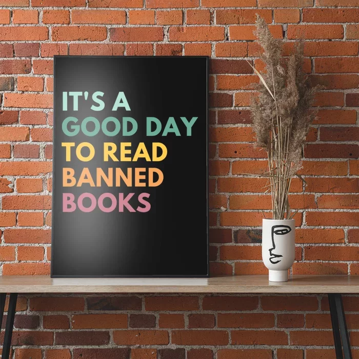 It's A Good Day To Read Banned Books, Banned Books Poster