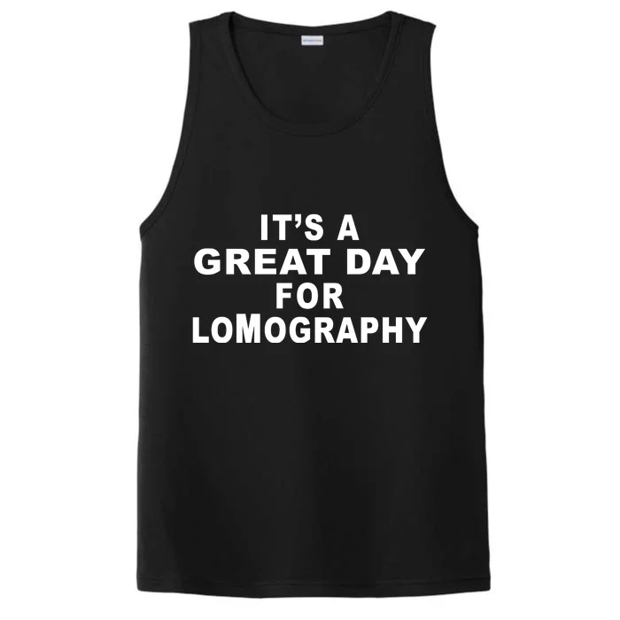 It's A Great Day For Lomography Performance Tank