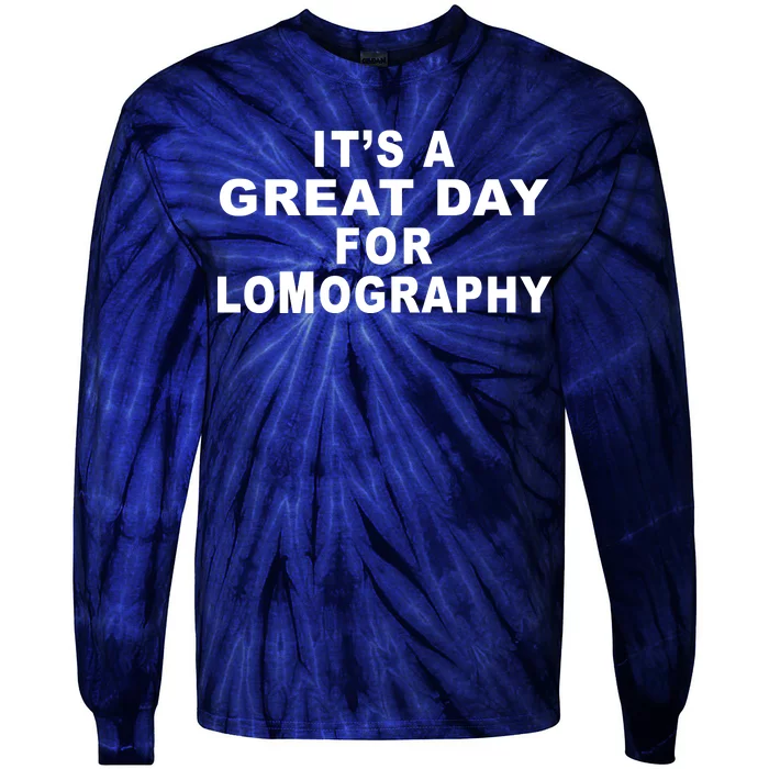 It's A Great Day For Lomography Tie-Dye Long Sleeve Shirt