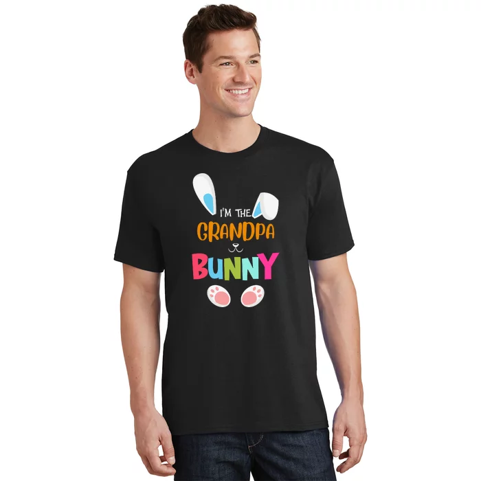 I'm A Grandpa Bunny Cute Rabbit Ears Family Easter Day Father's Day T-Shirt