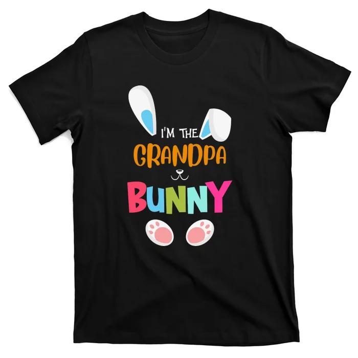 I'm A Grandpa Bunny Cute Rabbit Ears Family Easter Day Father's Day T-Shirt