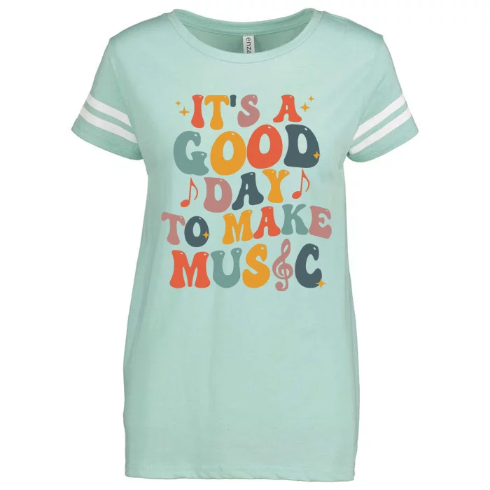 Its A Good Day To Make Music Teacher Enza Ladies Jersey Football T-Shirt