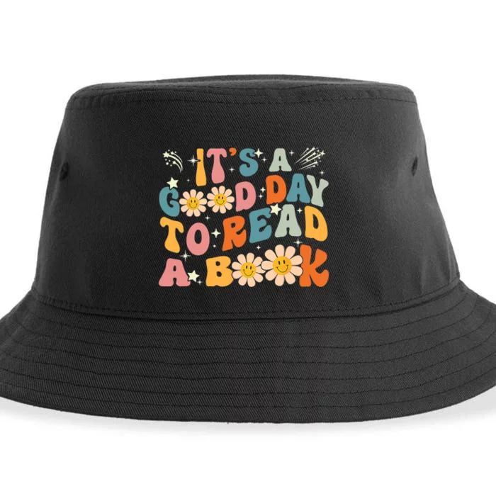 Its A Good Day To Read Book Funny Library Reading Lovers Gift Sustainable Bucket Hat