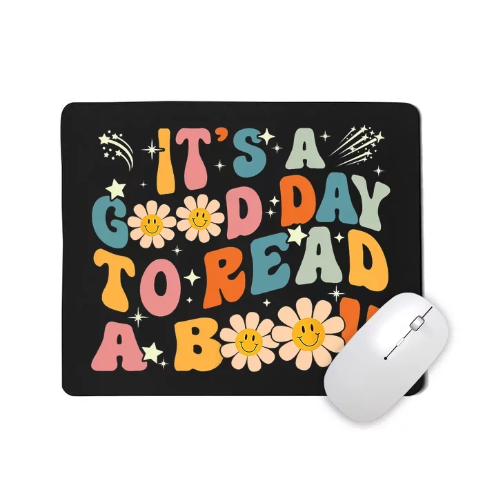 Its A Good Day To Read Book Funny Library Reading Lovers Gift Mousepad