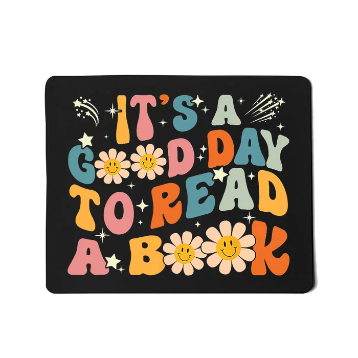 Its A Good Day To Read Book Funny Library Reading Lovers Gift Mousepad