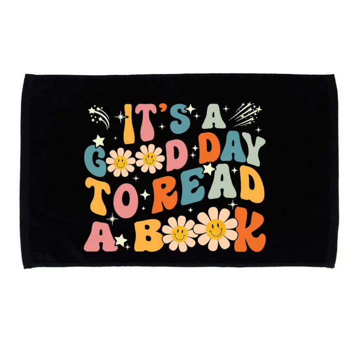 Its A Good Day To Read Book Funny Library Reading Lovers Gift Microfiber Hand Towel