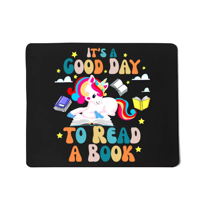 ItS A Good Day To Read Book Day Costumes Bookworm Mousepad