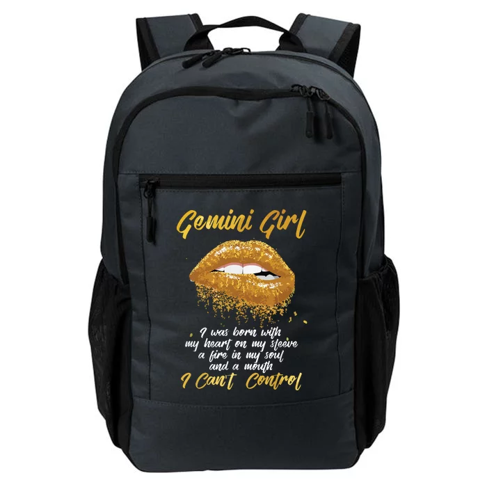 Im A Gemini Girl Funny Birthday For Women Daily Commute Backpack