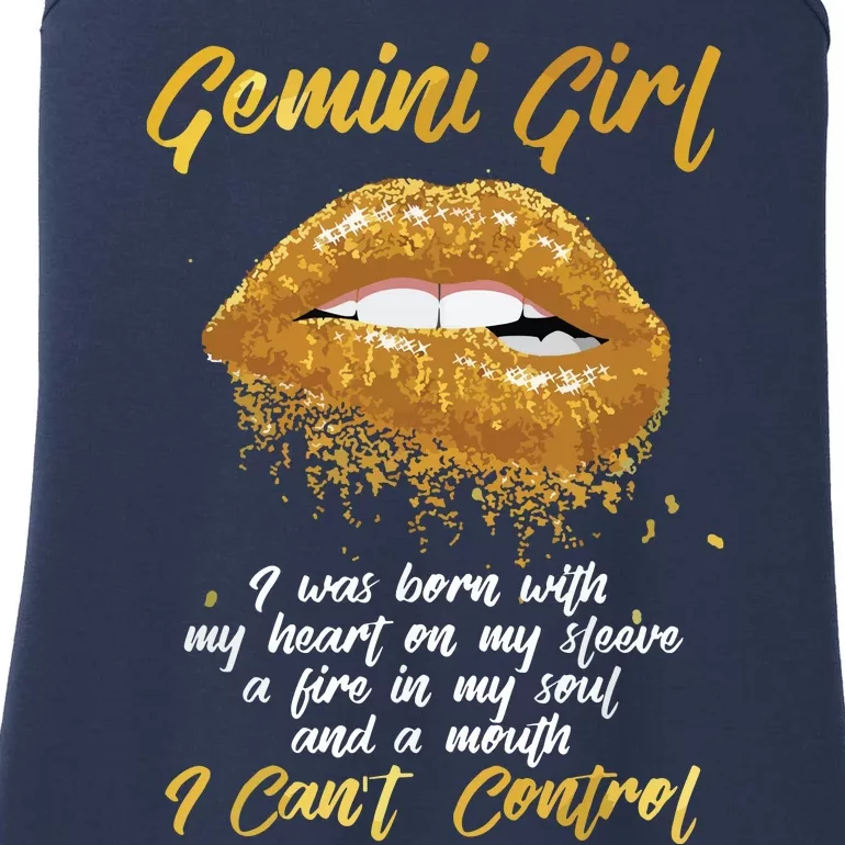 Im A Gemini Girl Funny Birthday For Women Ladies Essential Tank