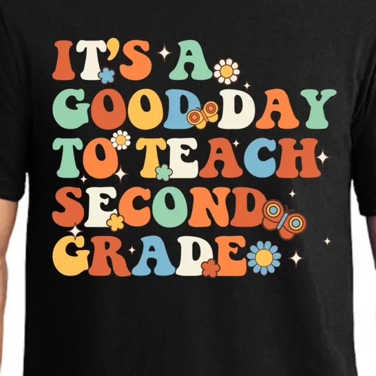 Its A Good Day To Teach Second Grade Teacher Back To School Cute Gift Pajama Set