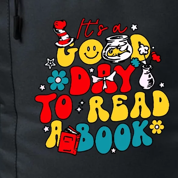 Its A Good Day To Read A Book Reading Day Cat Teachers Daily Commute Backpack