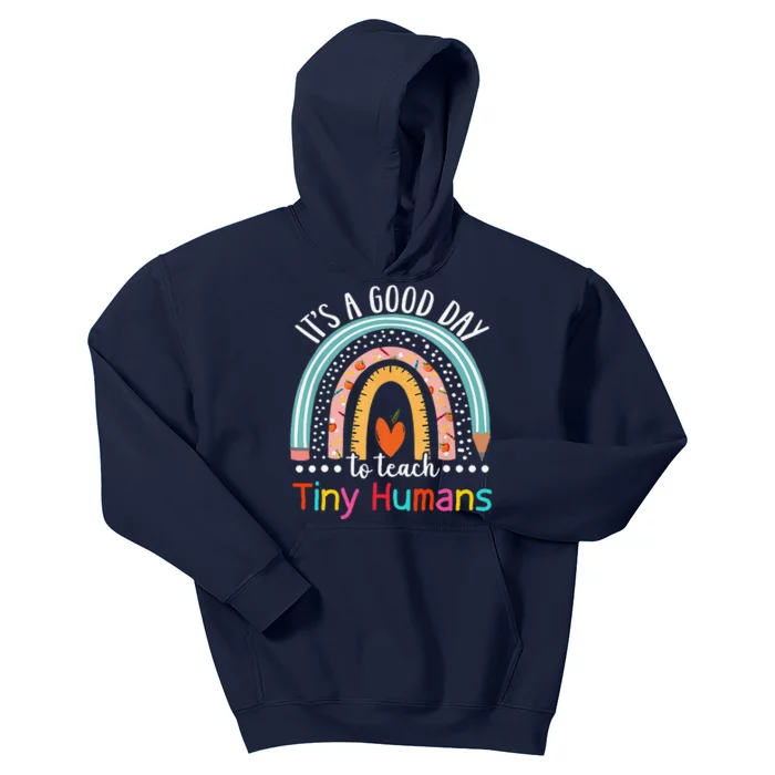 It's A Good Day To Teach Tiny Humans Funny Teacher Teaching Funny Kids Hoodie