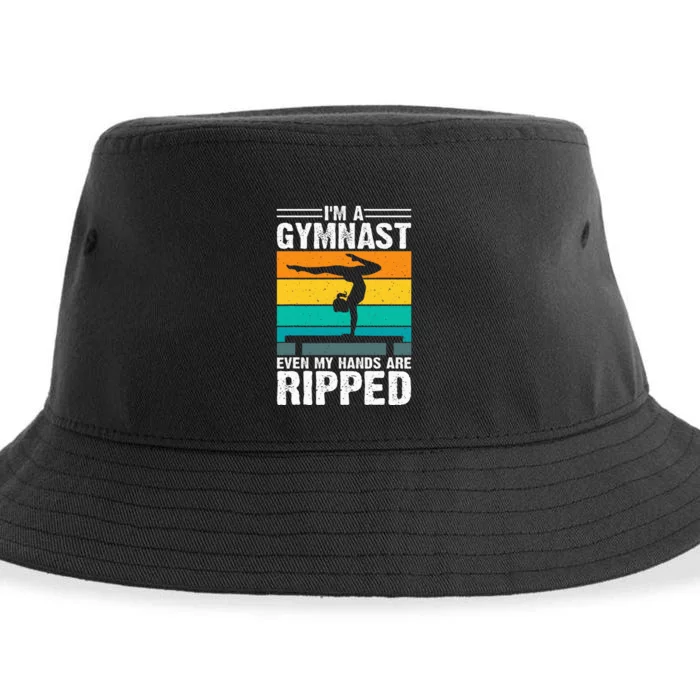 IM A Gymnast Even My Hands Are Ripped Sustainable Bucket Hat