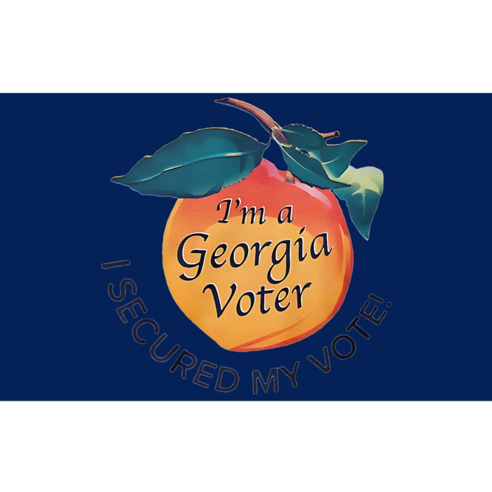 IM A Georgia Voter I Secured My Vote For Kamala Harris Bumper Sticker