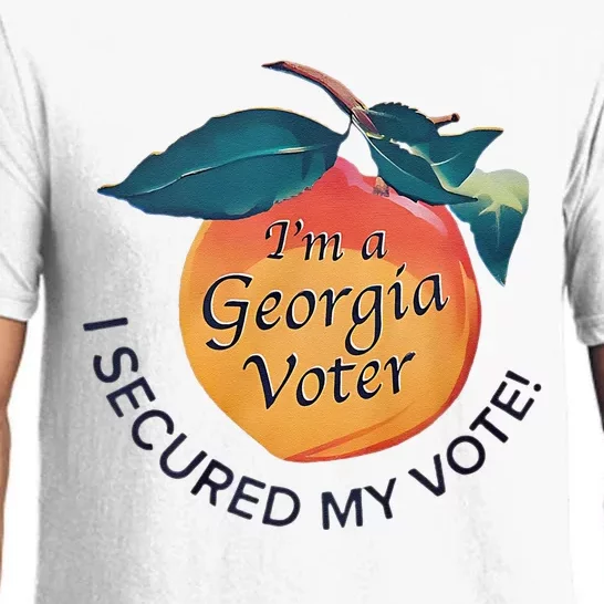 IM A Georgia Voter I Secured My Vote For Kamala Harris Pajama Set