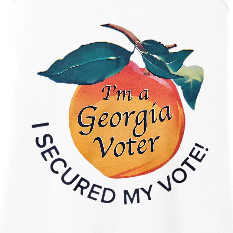 IM A Georgia Voter I Secured My Vote For Kamala Harris Ladies Essential Tank