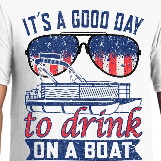 It´s A Good Day To Drink On A Boat Captain Life Is Better Pajama Set