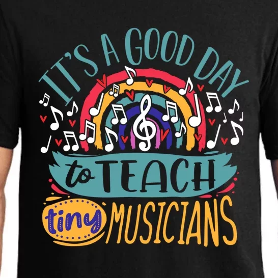 It's A Good Day To Teach Tiny Musicians Music Teacher Gift Pajama Set