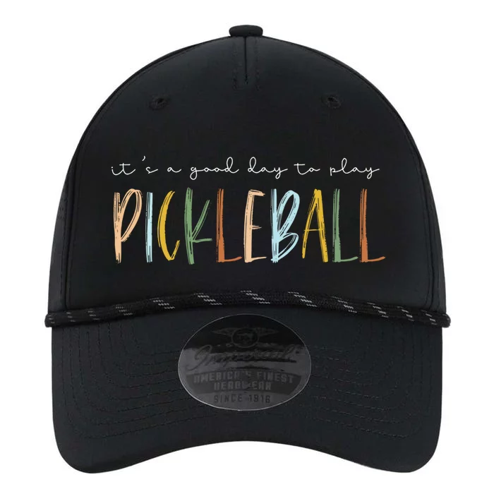 ItS A Good Days To Play Pickleball Dink Player Pickleball Meaningful Gift Performance The Dyno Cap