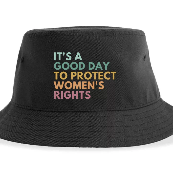 Its A Good Day To Protect Women Rights Sustainable Bucket Hat