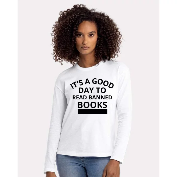 It's A Good Day To Read Banned Books Womens Cotton Relaxed Long Sleeve T-Shirt